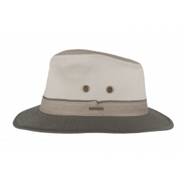 Hat Traveller Xavier Putty Cotton - Hatland