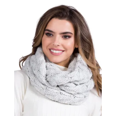Snood - Tour De Cou Luna Gris Clair- Traclet  Reference : 14663| Chapellerie Traclet