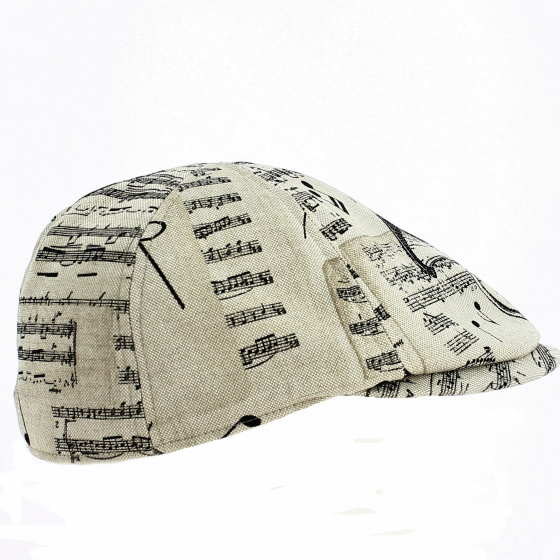 Domed Musical Note Cotton Cap - City Sport