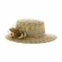 Woman's Sidonie straw straw hat - Traclet