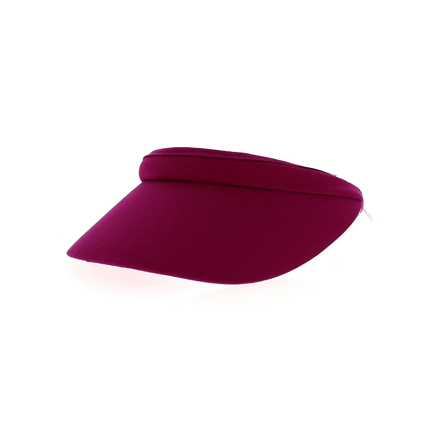 Casquette Visière Sylvie Coton Rose Fushia - Traclet
