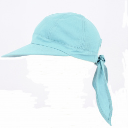 Camila Large Visor Cap Sky Blue - Traclet