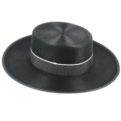 Chapeau Cordobes Noir Feutre Poil