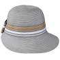 Women's Visor Cap Aimée Straw Paper - Traclet