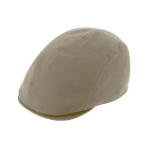 la Casquette Plate Bastia Imperméable Coton Beige  - Traclet  - Traclet réf 14831