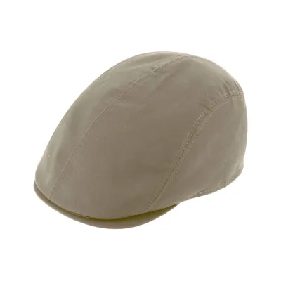 la Casquette Plate Bastia Imperméable Coton Beige  - Traclet  - Traclet réf 14831