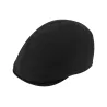 Black Waterproof Cotton Flat Cap Bastia - Traclet - Traclet ref 14832