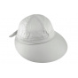 Large Visor Amalfi Cap Beige - Traclet