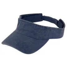 Calvia Cotton Navy Visor Cap - Traclet Reference: 14905| Traclet Hat Shop