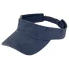 Calvia Cotton Navy Visor Cap - Traclet Reference: 14905| Traclet Hat Shop