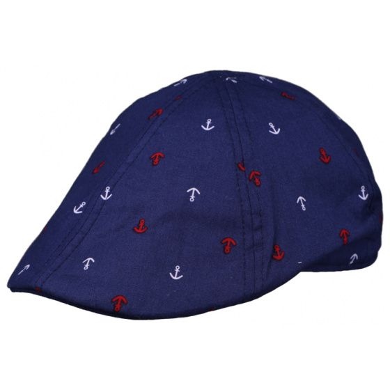 Duck Bill Cap Maxence Navy - Traclet