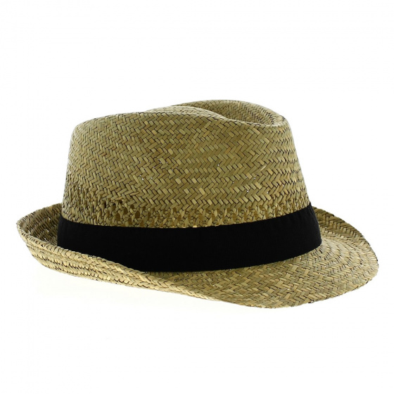 Chapeau Trilby Enfant Mattéo Paille - Traclet