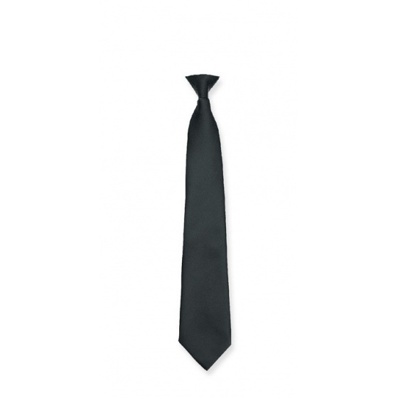 Cravate Sécurité Avec Clip Noire Cravate Sécurité Avec Clip Noire