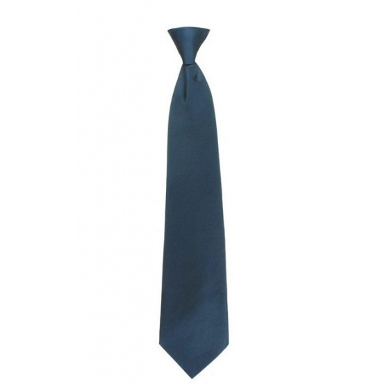 Navy Security Clip-on Tie