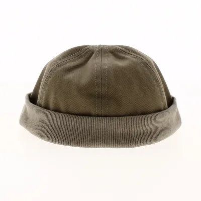 Bonnet Docker Filopi Coton Taupe - Flechet