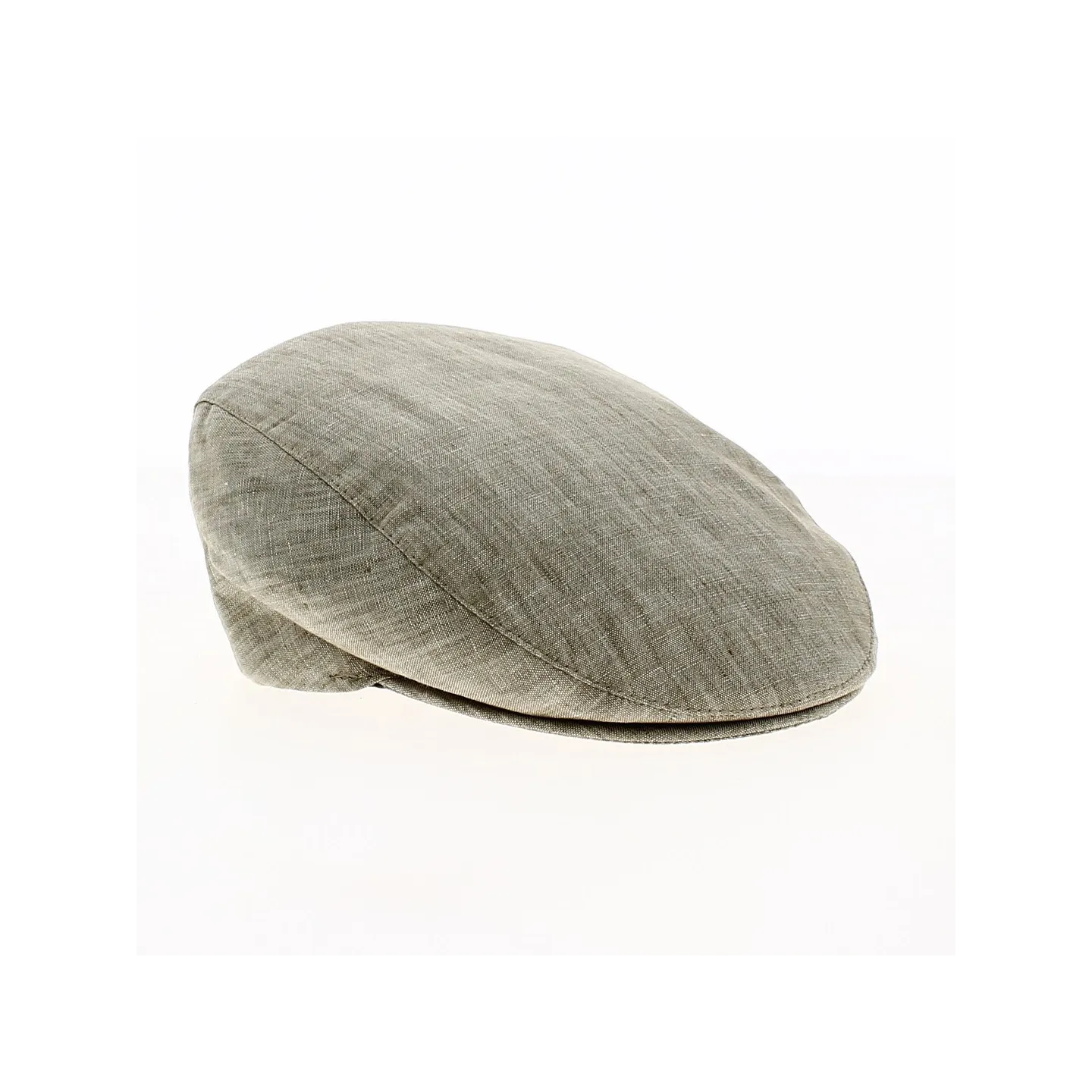 Flat Cap Boston Linen Beige - Traclet