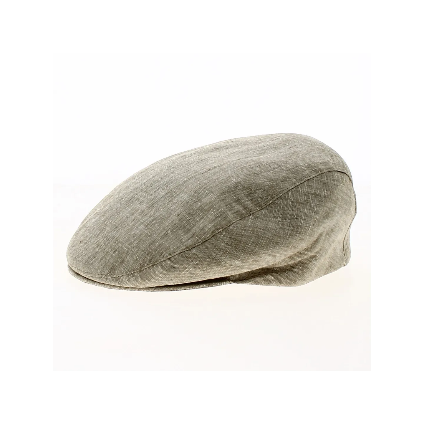 Flat Cap Boston Linen Beige - Traclet