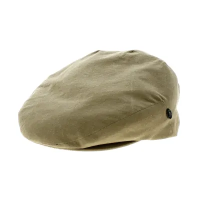 Casquette Plate Ero Coton Beige - City Sport