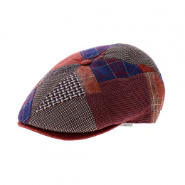 Vivio 6 Rib Linen Patchwork Cap - Flechet