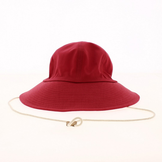 Casquette Visière Nadine Coton Rouge - Crambes Casquette Visière Nadine Coton Rouge - Crambes