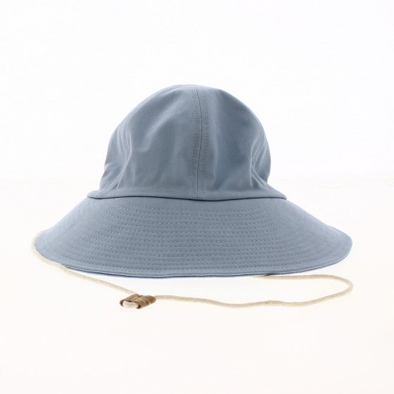 Casquette Visière Nadine Coton Bleu Clair - Crambes