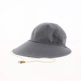 Nadine Cotton Visor Cap Light Grey - Crambes