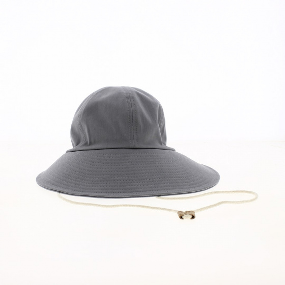 Nadine Cotton Visor Cap Light Grey - Crambes