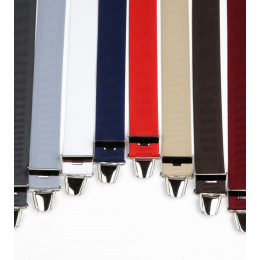 Large Size Solid Color Suspenders