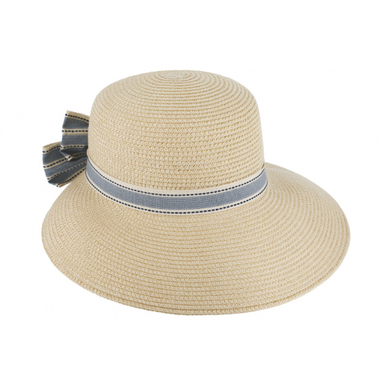 Guipavas Large Visor Beige Cap - Traclet