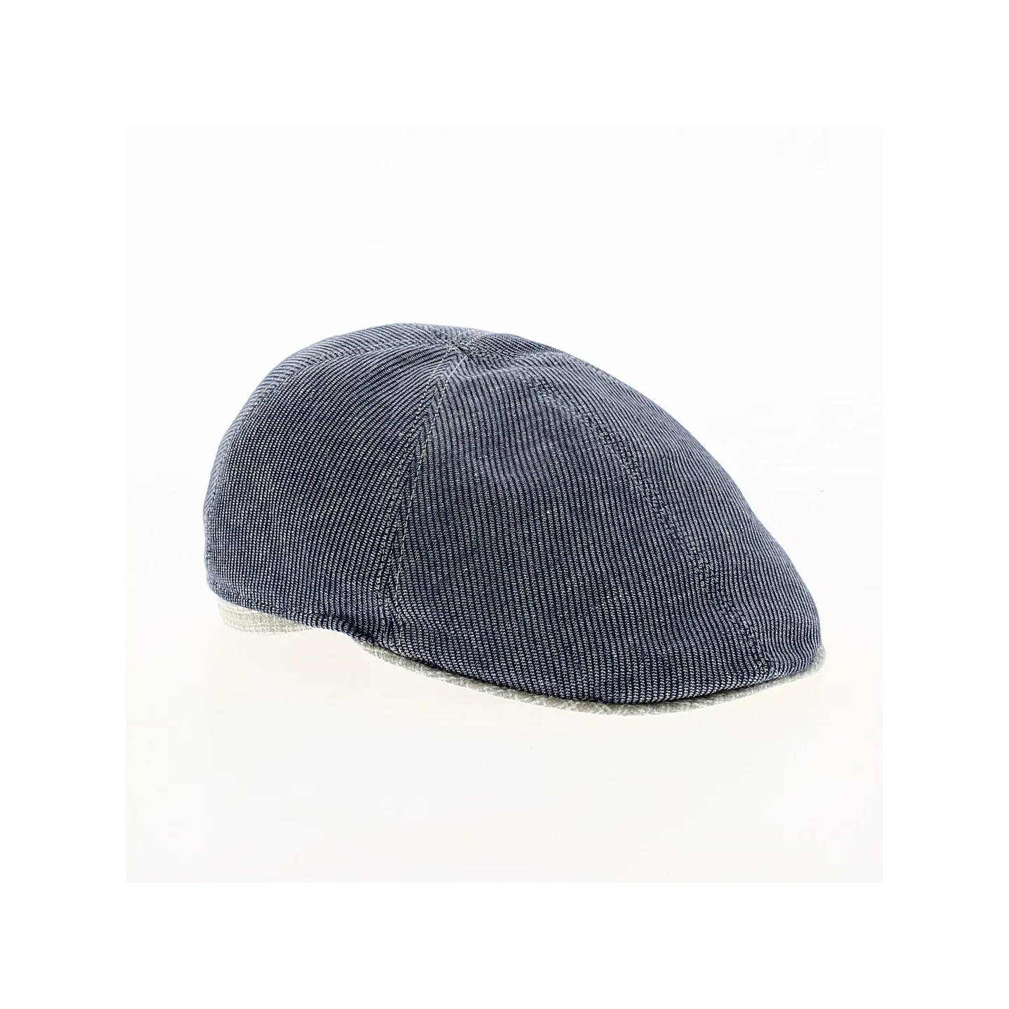 Flat Cap Baptiste Linen Blue - Flechet