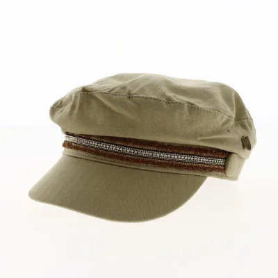 Casquette Marin Micq Coton Beige - Traclet