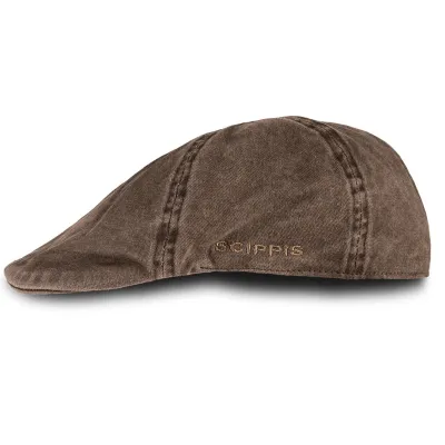 Casquette Bec de Canard Chilla Marron- Traclet SCIPPIS  Reference : 15247| Chapellerie Traclet