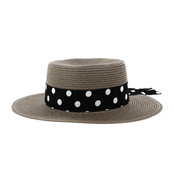 copy of Hat Capeline Guama Straw Paper Camel Hat - Traclet