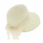 Estagnol Large Visor Cap Natural - Traclet