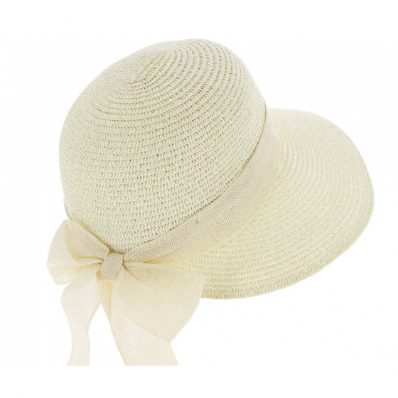 Casquette Estagnol Grande Visière Naturel - Traclet