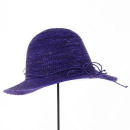 Capeline Elyne Straw Raphia Purple - Traclet