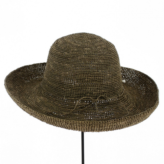 Capeline Dayana Straw Raphia Taupe - Traclet