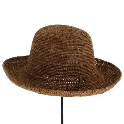 Capeline Nahara Straw Raphia Light Brown - Traclet