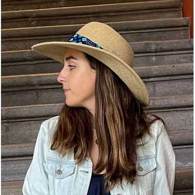 Real X Gesche Green and Blue UPF 50+ Hat