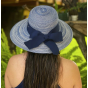 Tolouse Sun Protection Hat Navy Blue - Traclet