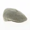 Flat Cap Oxford Linen Beige - Traclet