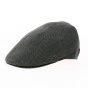Flat Cap Palo Linen Khaki Chevrons - Alfonso d'Este