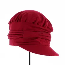 Casquette Summer Chimiothérapie Rouge foncé - Traclet
