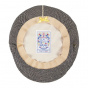 Summer Basque Beret Gabe Navy & Beige - Laulhère
