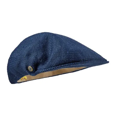 Béret Basque Été Gabe Bleu Marine - Laulhère