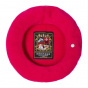 Authentic Summer Cotton Beret Bright Pink - Heritage by Laulhère