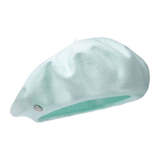 Authentic Summer Cotton Beret in Sea Breeze Green - Heritage by Laulhère