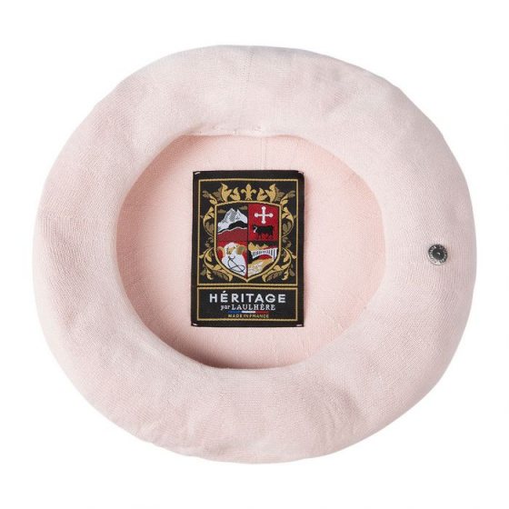 Authentic Summer Cotton Beret Rosa - Heritage by Laulhère