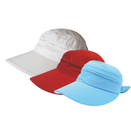 Large Visor Cap - UV Protection & Waterproof Butterfly Olive - Aussie Apparel