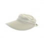 Large Visor Cap - UV Protection & Waterproof Butterfly Olive - Aussie Apparel